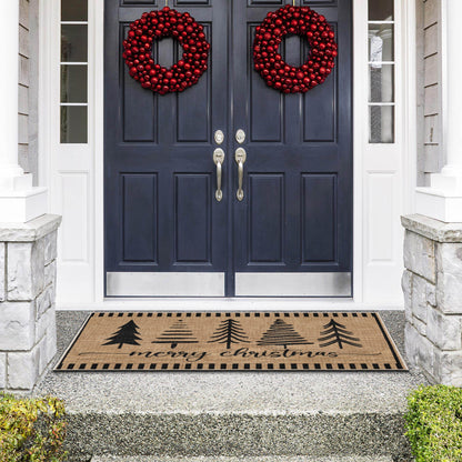 Vermont Christmas Doormat