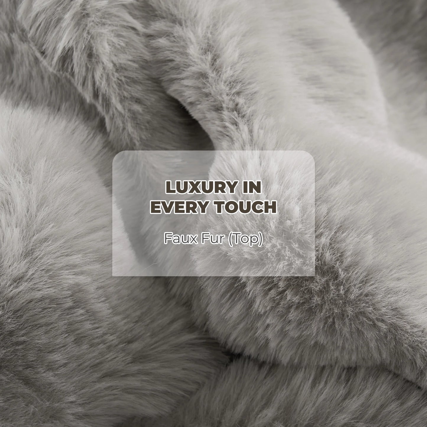 Zenn Ember Plush - Heated Faux Fur Blanket